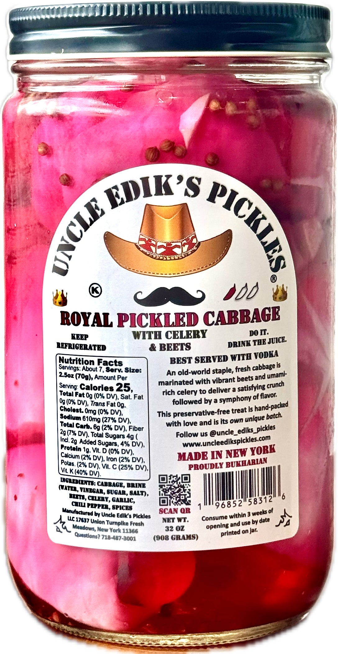 Pickles - 2 pack - Mix & Match - ONLY Local States - NY, NJ, PA, DE, MD, CT, RI, MA, DC, VT - FREE SHIPPING