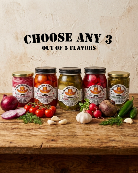 Specialty Pickles - 3 PACK - FREE SHIPPING