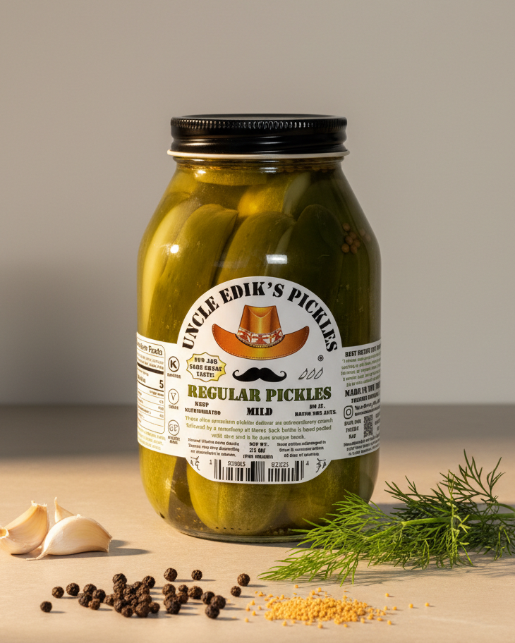 Pickles - 2 pack - Mix & Match - ONLY Local States - NY, NJ, PA, DE, MD, CT, RI, MA, DC, VT - FREE SHIPPING