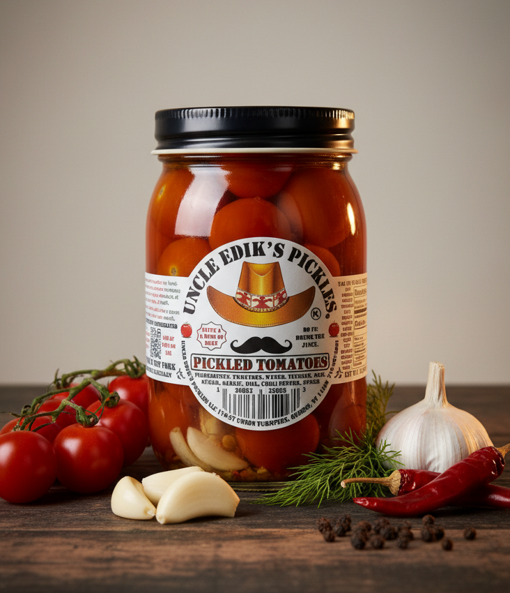 Specialty 3 pack - Pickled Tomatoes, Radish, Red Onions, Jalapeños, Sweet Pickles - Mix & Match - ONLY Local States