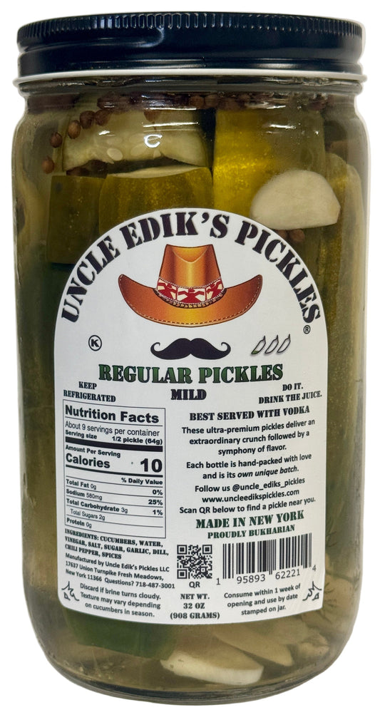 Pickles - 2 pack - Mix & Match - ONLY Local States - NY, NJ, PA, DE, MD, CT, RI, MA, DC, VT - FREE SHIPPING